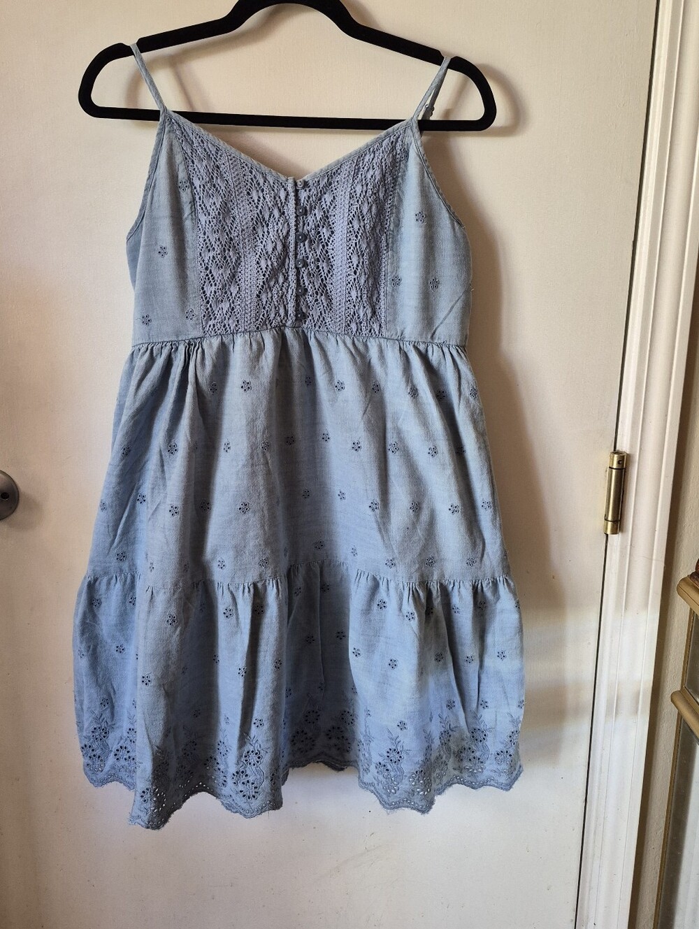 Levi's Cora Mini Dress in Medium Wash / Alternate Fin